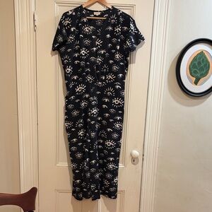 Cost World Market Black Romper with Eye Print